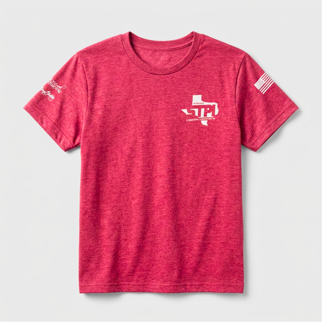 STPI Texas with Mr.265mph Logo Performance T-shirt