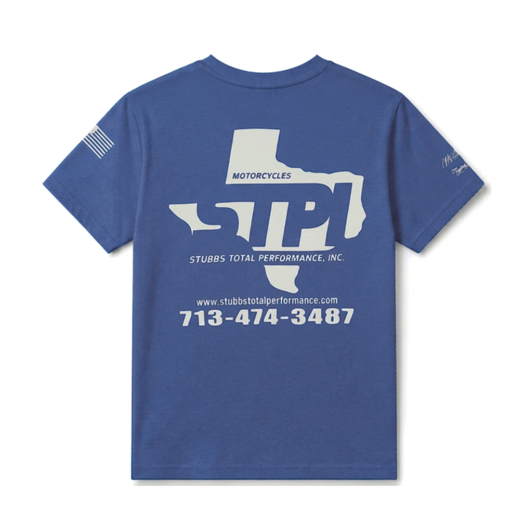 STPI Texas with Mr.265mph Logo Performance T-shirt