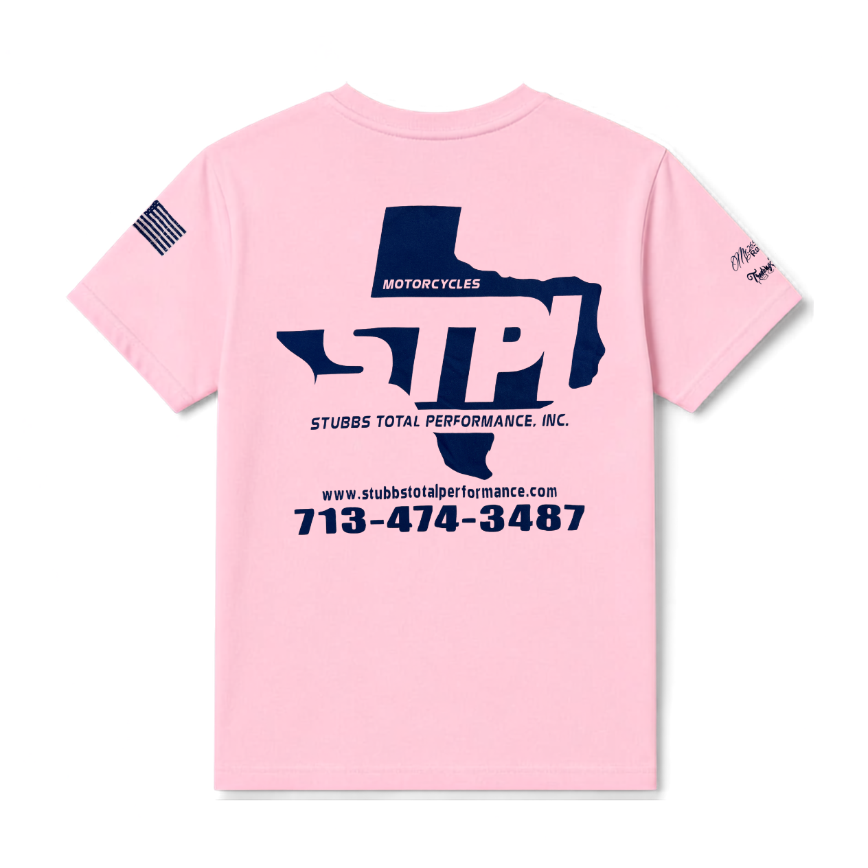 STPI Texas with Mr.265mph Logo Performance T-shirt