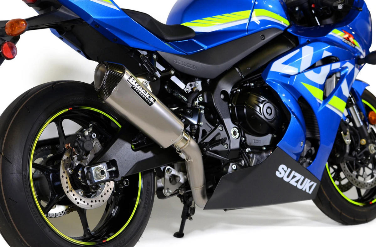 CT Single Full System w/ 16" QuietKore Muffler GSX-R1000/R (17-27)