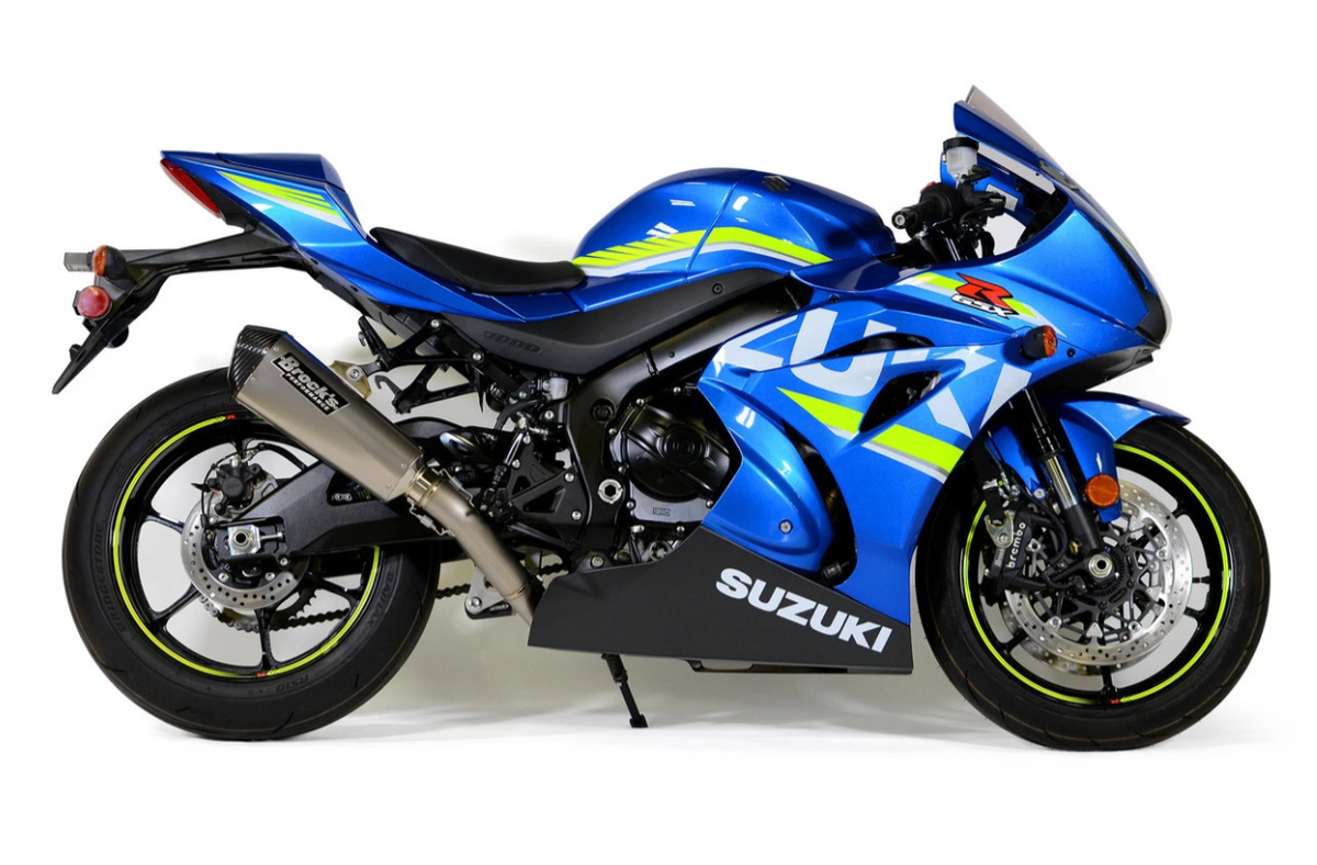 CT Single Full System w/ 16" QuietKore Muffler GSX-R1000/R (17-27)