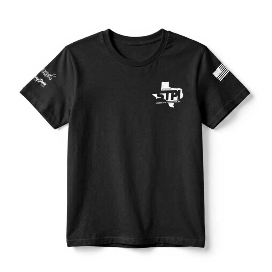 STPI Texas with Mr.265mph Logo Performance T-shirt