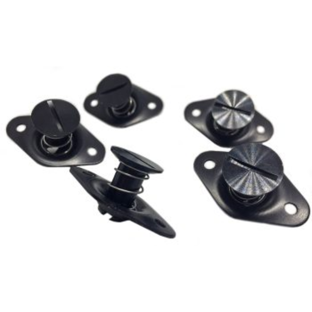Dzus Fasteners | Black Aluminum Finish | PANEABK5600